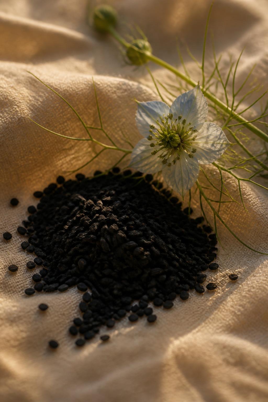 Nigella Sativa, semi e fiori